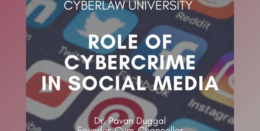 role of cybercrime social media